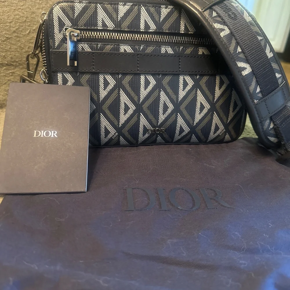 Dior homme safari canvas bag w/ strap - Picture 2 of 3
